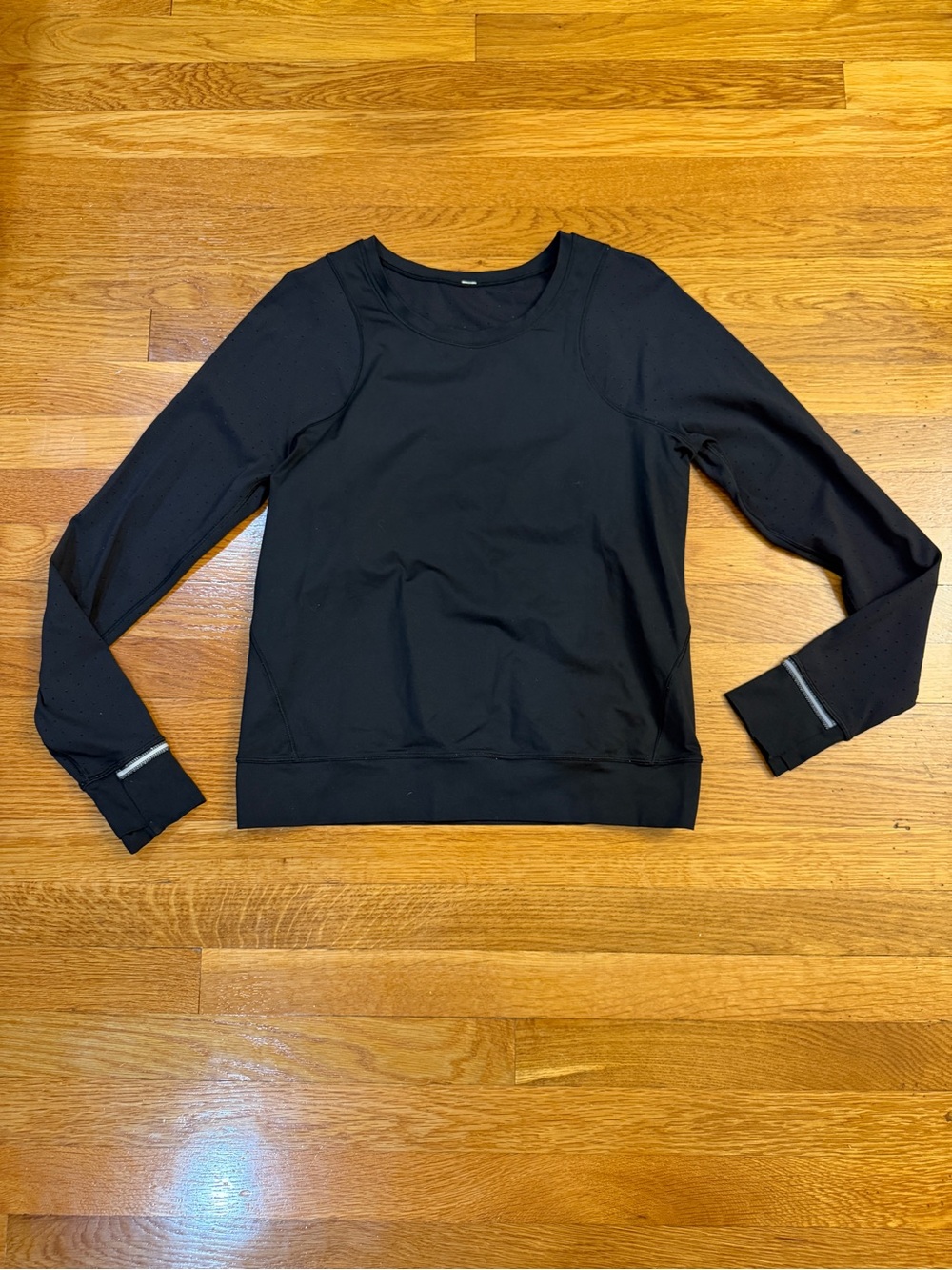 Lululemon Mind Over Miles Long Sleeve Black - Size Est. 4/6